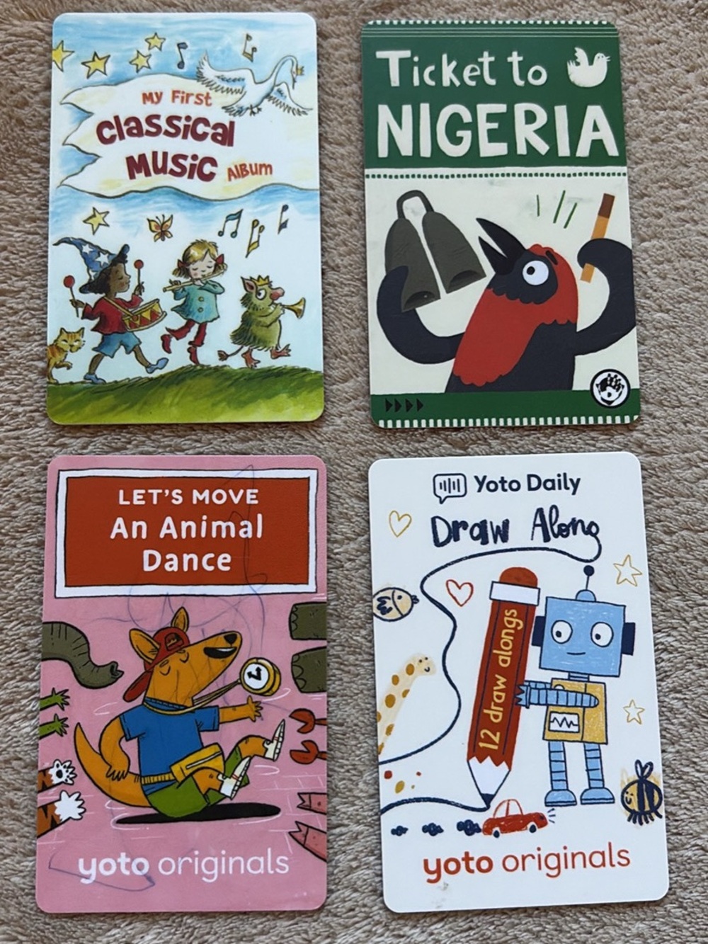 Yoto cards bundle